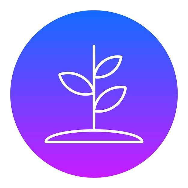 Icono de las plántulas