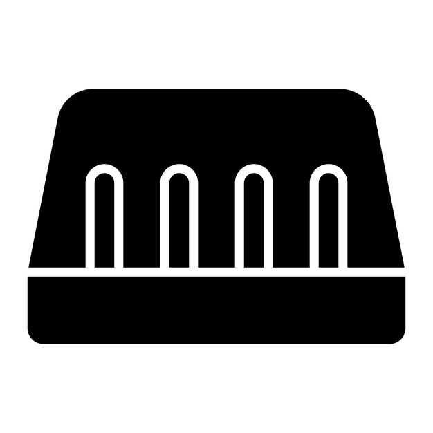 El icono del plato de jabón