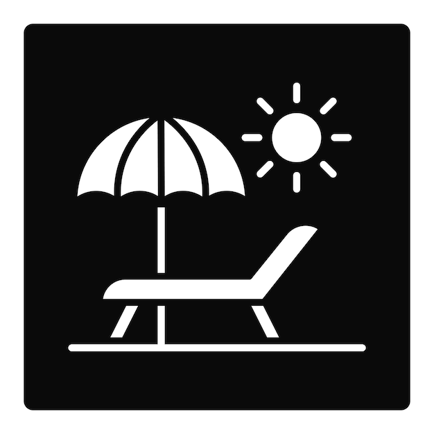 Icono de playa