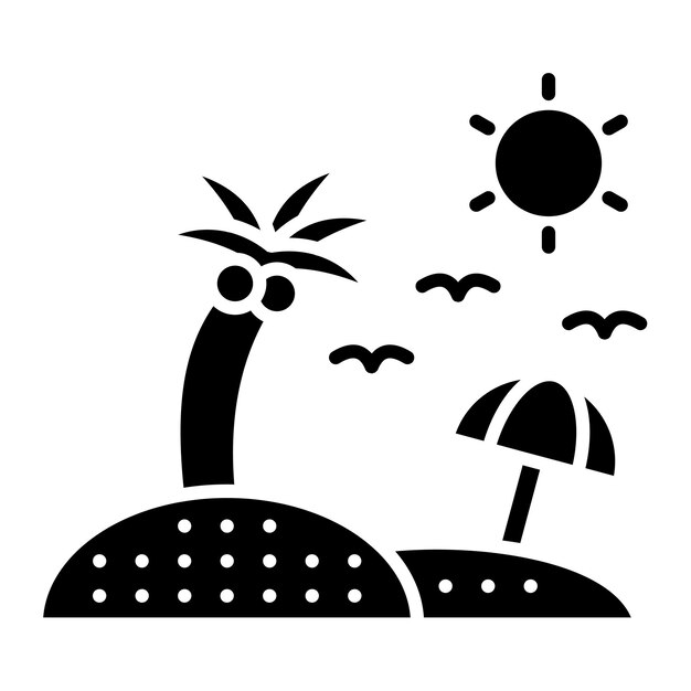Icono de playa