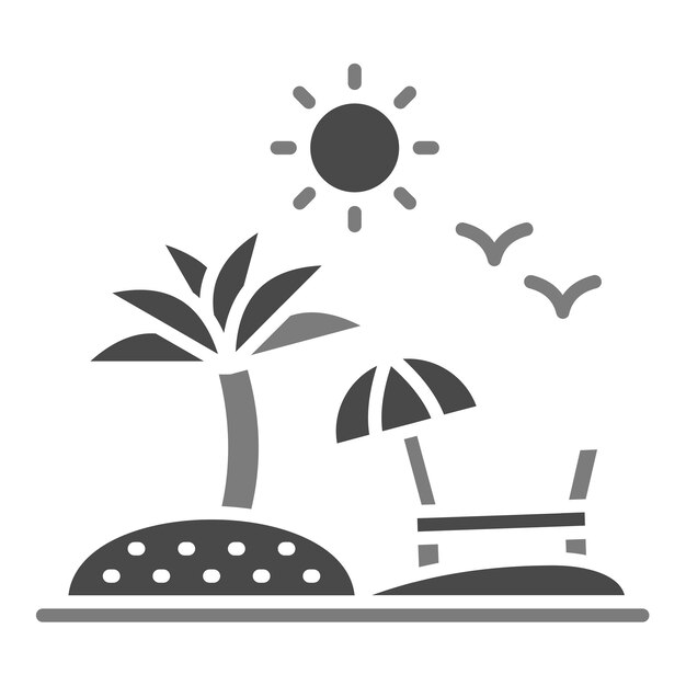 Icono de playa