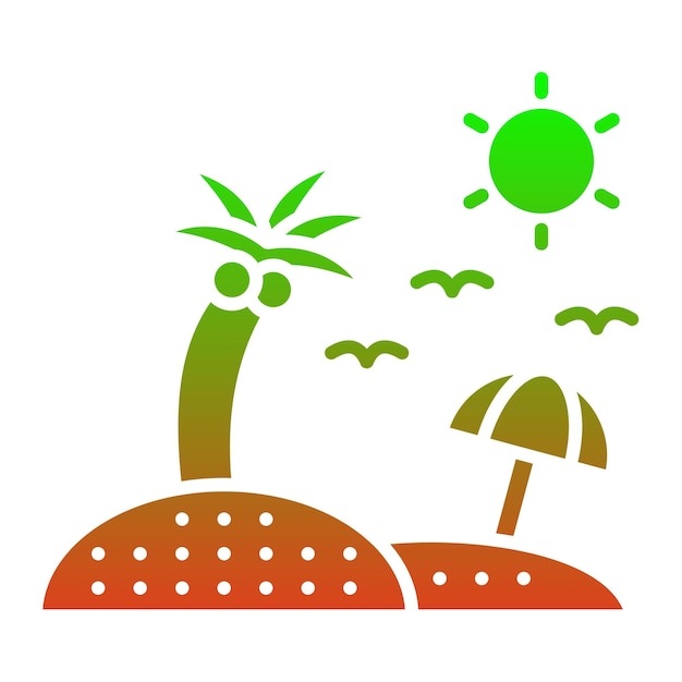 Icono de playa