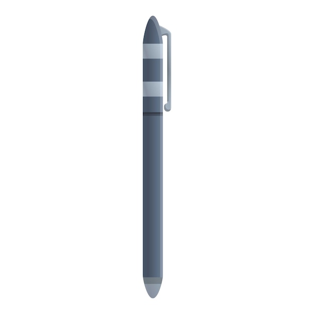 Icono de pluma de caligrafía moderna Caricatura de icono de vector de pluma de caligrafía moderna para diseño web aislado sobre fondo blanco