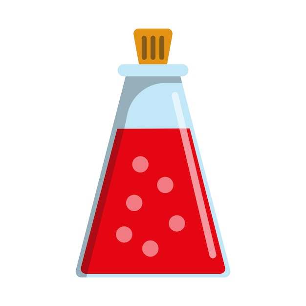 Icono de poción curativa decocción de bruja bruja caldero de hierba brujería magia icono vectorial para negocios y publicidad
