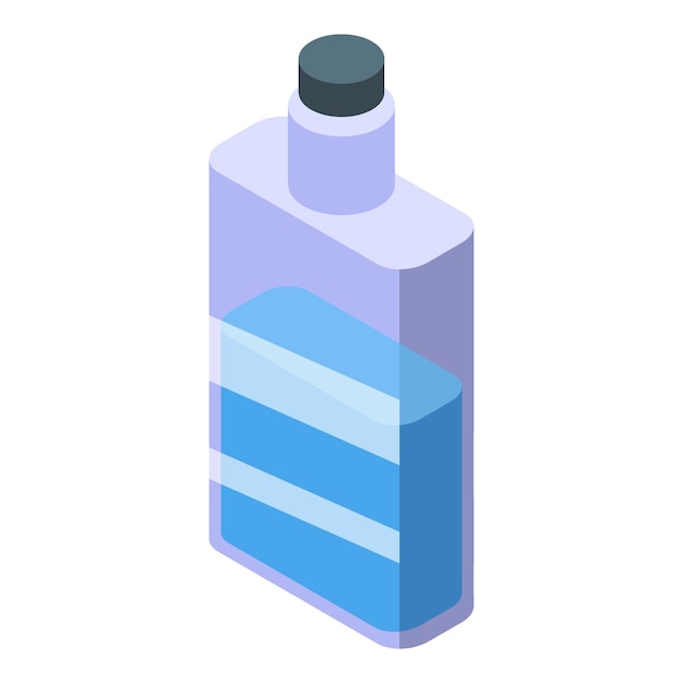 Icono de poción medicinal Isométrico del icono de vector de poción medicinal para diseño web aislado sobre fondo blanco