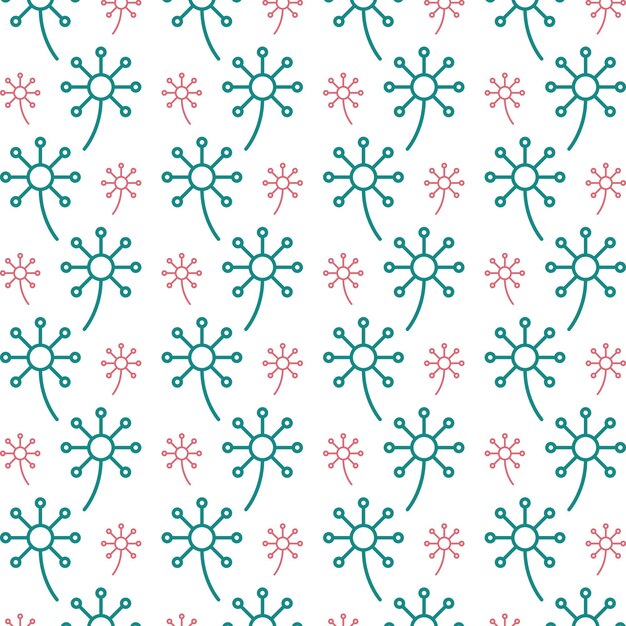 Icono de polen repetido patrón elegante de moda hermoso fondo de ilustración vectorial