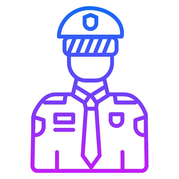 El ícono del policía.