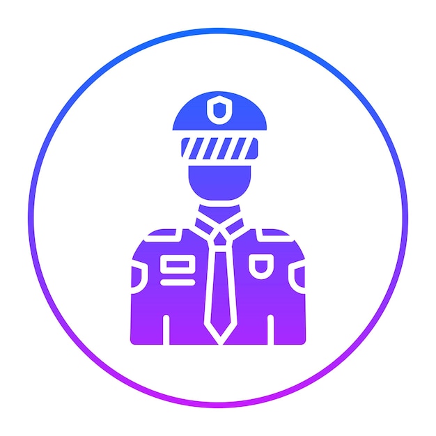 El ícono del policía.