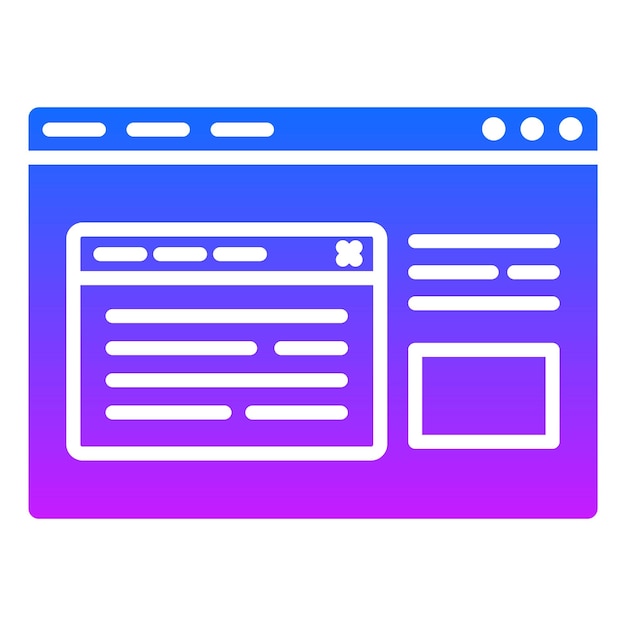 El icono de pop-up del navegador