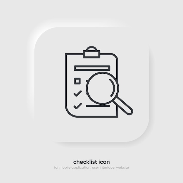 Icono del portapapeles de tareas Signo de tarea realizada Icono del documento aprobado Proyecto completado Signo de marca de comprobación