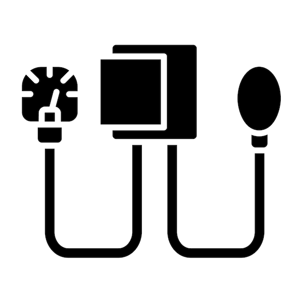 El icono de la presión arterial