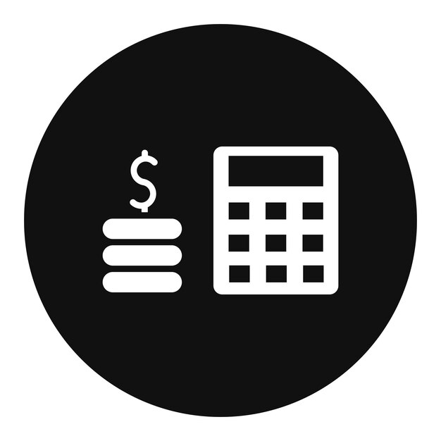 Icono del presupuesto de la empresa