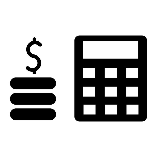 Icono del presupuesto de la empresa
