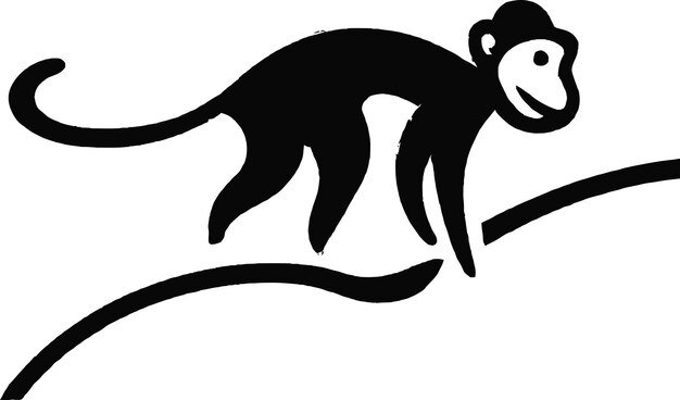 El icono del primate juguetón