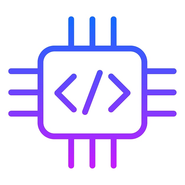 Icono del procesador de código