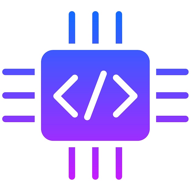 Icono del procesador de código