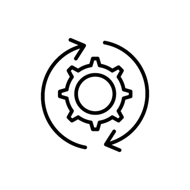 Icono del proceso de flujo de trabajo