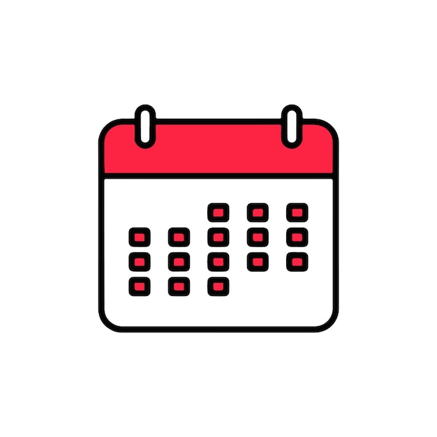 Icono de la programación del calendario