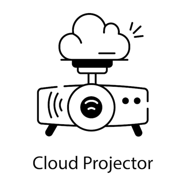 Icono de programación web de estilo lineal