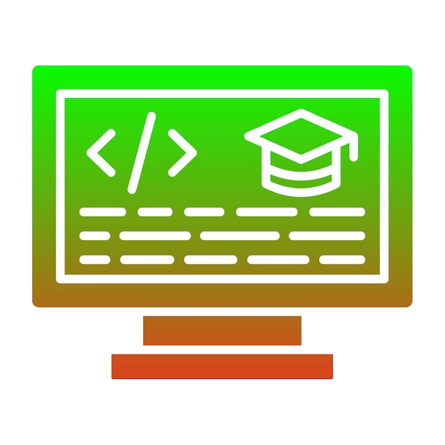 Icono de programación en la web