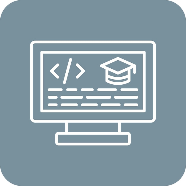 Icono de programación en la web