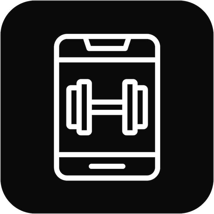 Vector icono de progreso en el entrenamiento