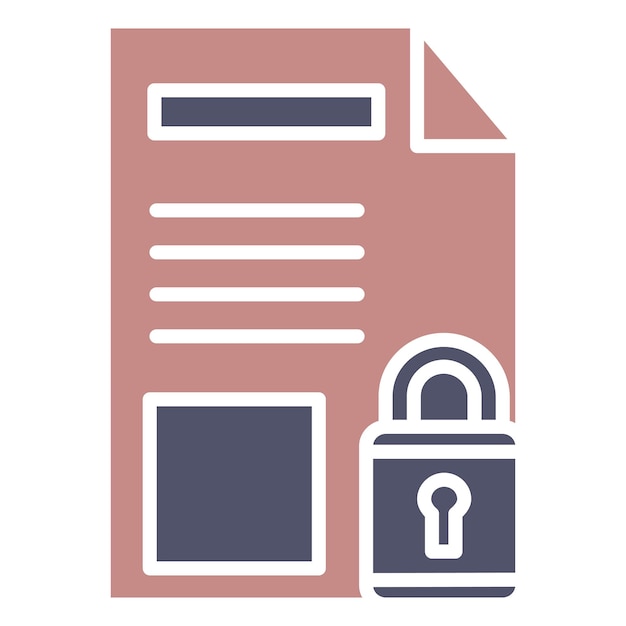 Icono de protección de archivos