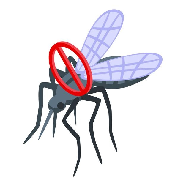 Vector icono de protección contra insectos vector isométrico crema de dengue mordedura eléctrica