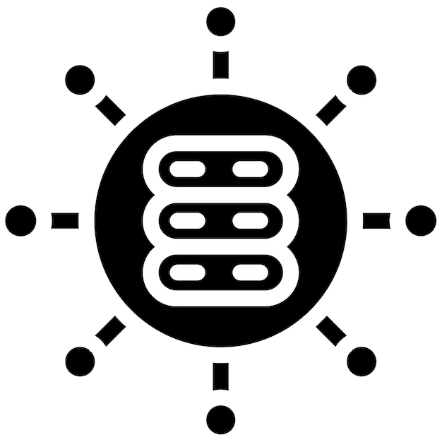 Icono de protección de datos de la red