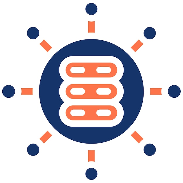 Icono de protección de datos de la red