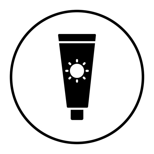 Ícono de protector solar