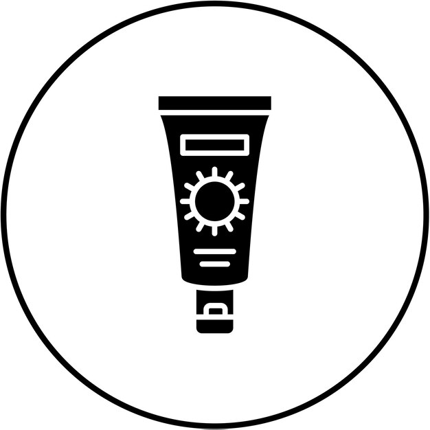 Ícono de protector solar