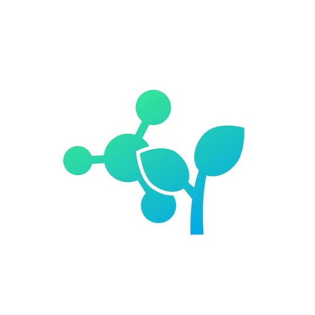 icono de proteína vegetal en blanco