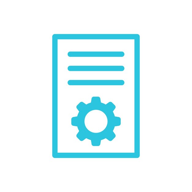 Icono de proyecto Desde el conjunto de iconos azules
