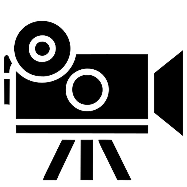 icono del proyector de película