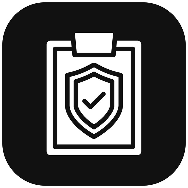 Ícono de prueba de seguridad