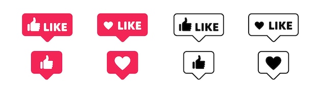 Icono de pulgar hacia arriba firmar Dedo hacia arriba Botón de icono Me gusta Iconos de Me gusta y no me gusta Icono de notificación de redes sociales