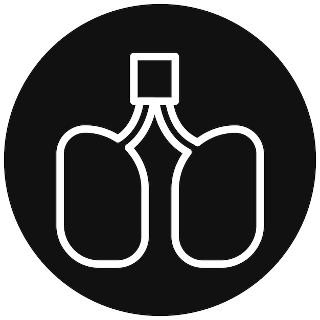Icono de los pulmones
