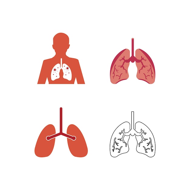 Icono de pulmones