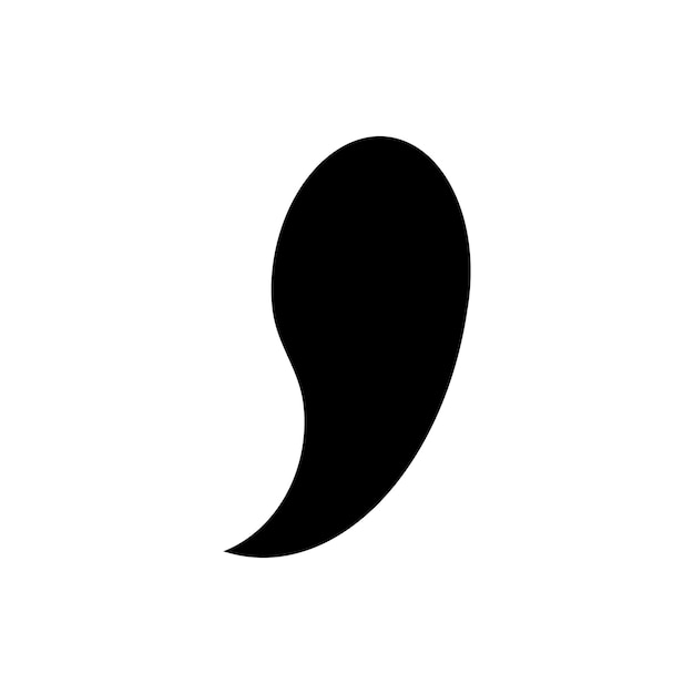 icono de puntuación de coma