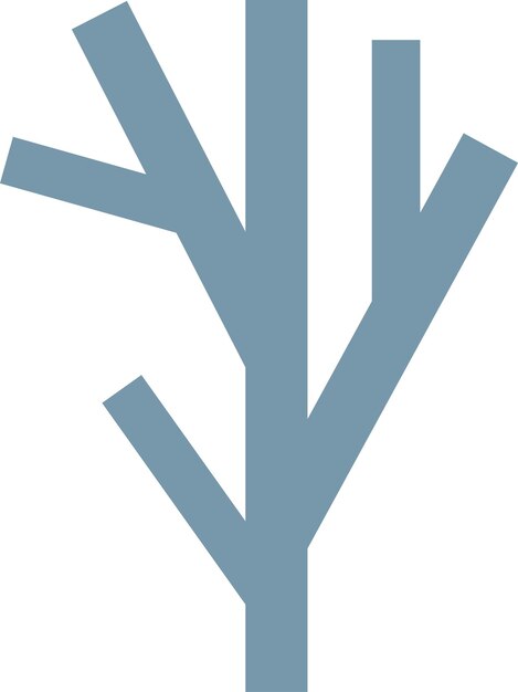 Icono de la rama del árbol
