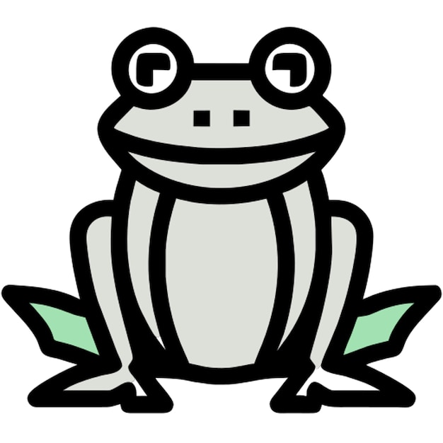 El icono de la rana