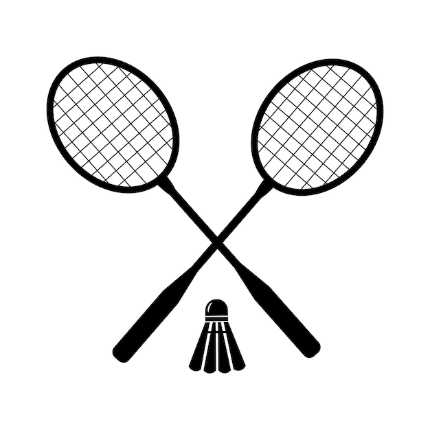 Icono de raqueta de bádminton