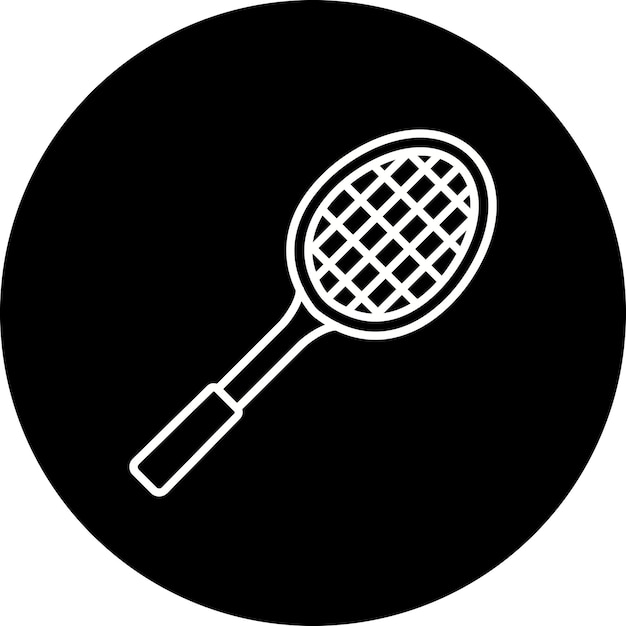 El icono de la raqueta de tenis