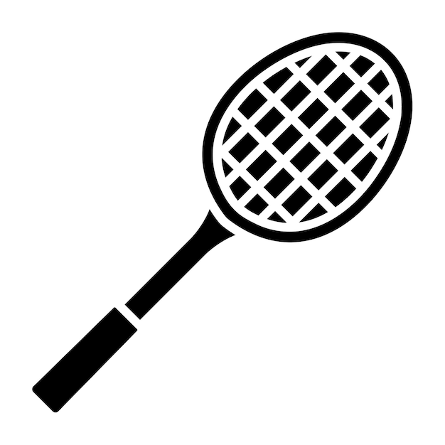 El icono de la raqueta de tenis