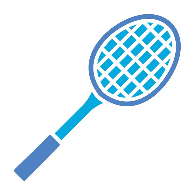El icono de la raqueta de tenis