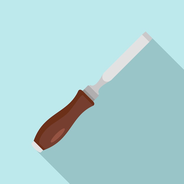 Icono de raspado metálico Ilustración plana del ícono vectorial de raspado metal para el diseño web