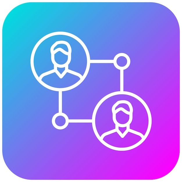 El icono de rastreo del vector de contacto se puede utilizar para el conjunto de iconos de enfermedades infecciosas