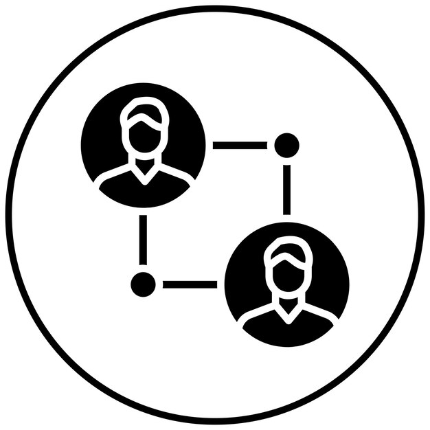 El icono de rastreo del vector de contacto se puede utilizar para el conjunto de iconos de enfermedades infecciosas