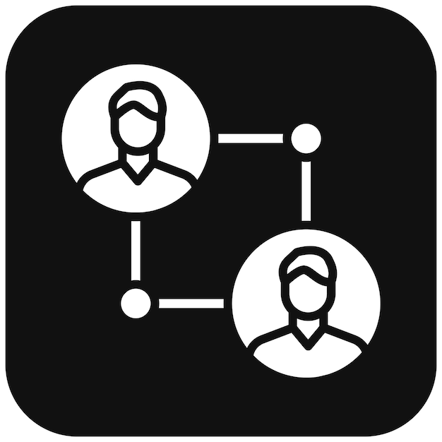 El icono de rastreo del vector de contacto se puede utilizar para el conjunto de iconos de enfermedades infecciosas
